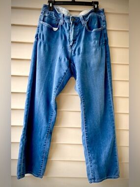 Athleta Sz-32/33 Waist Unisize Relaxed Jeans 80-%Cotton,28-Poly,2-Spandex,Well🫶🏻